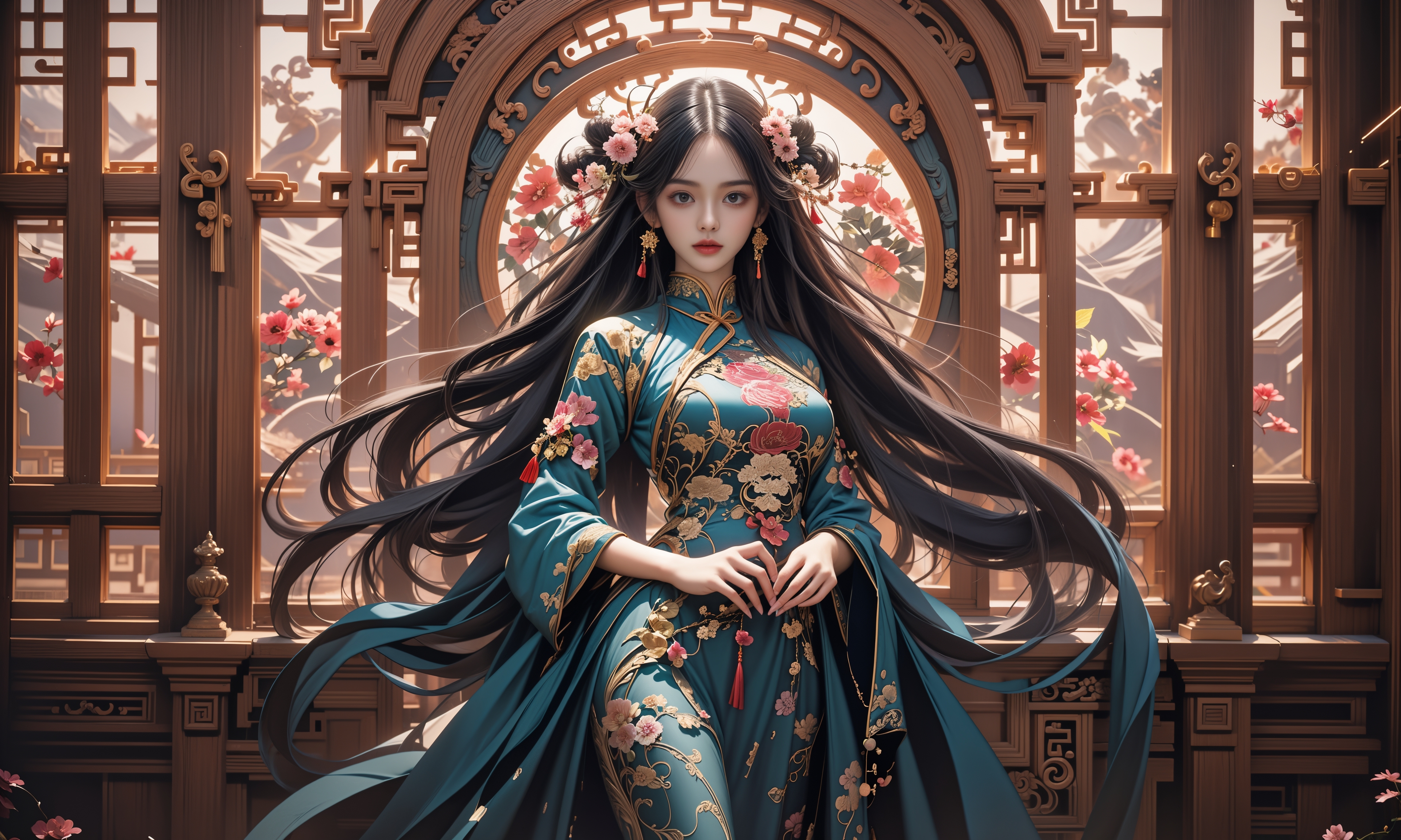 广西大化县一艘船只侧翻导致3人失联